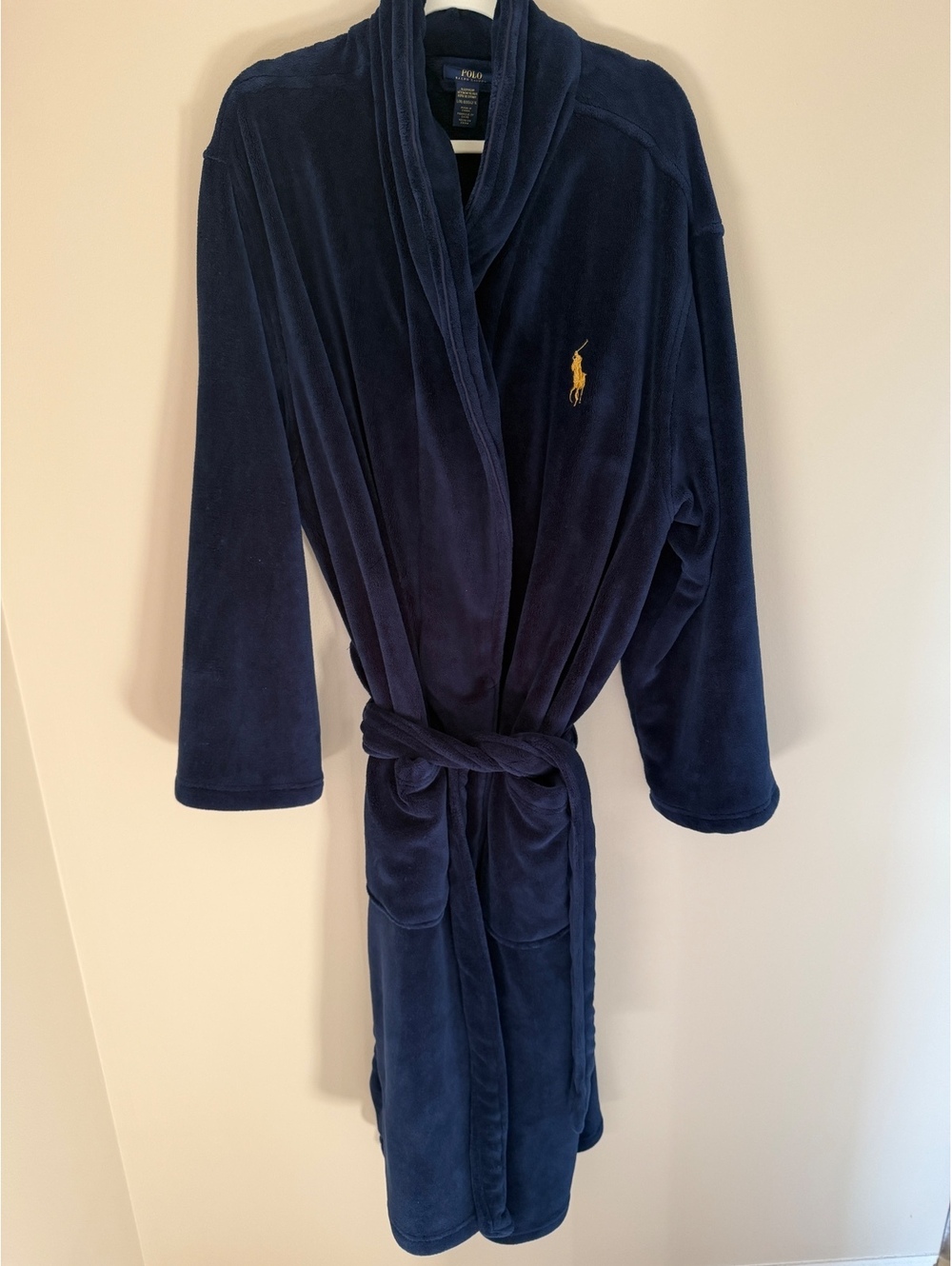 L/XL Polo Ralph Lauren plush bathrobe